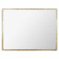 Safavieh Trish Rectangle Metal Mirror, Brass - Small SFV9509A